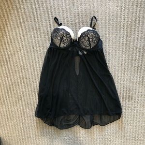 Babydoll lingerie top